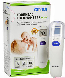 Nhiệt kế điện tử hồng ngoại đo trán Omron MC-720 tại Thanh Hóa